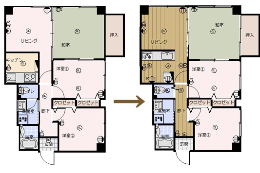佐々木様邸 間取り
