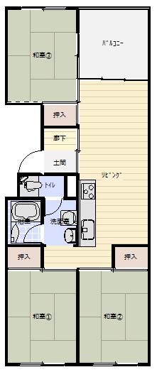 竹山団地 施工前